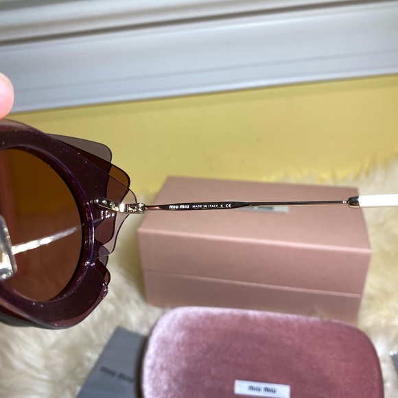 New Miu Miu butterfly sunglasses - Picture 3 of 9